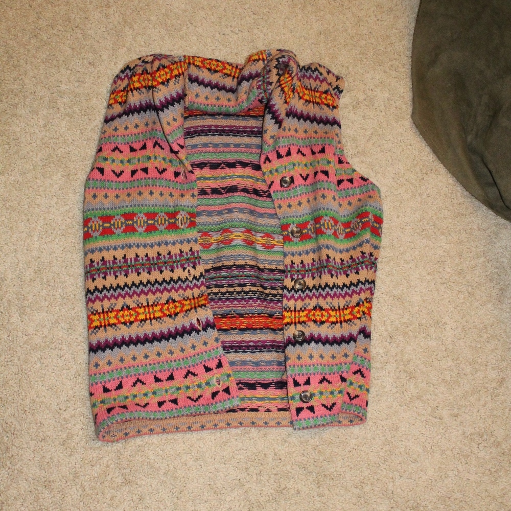 Multi color vest